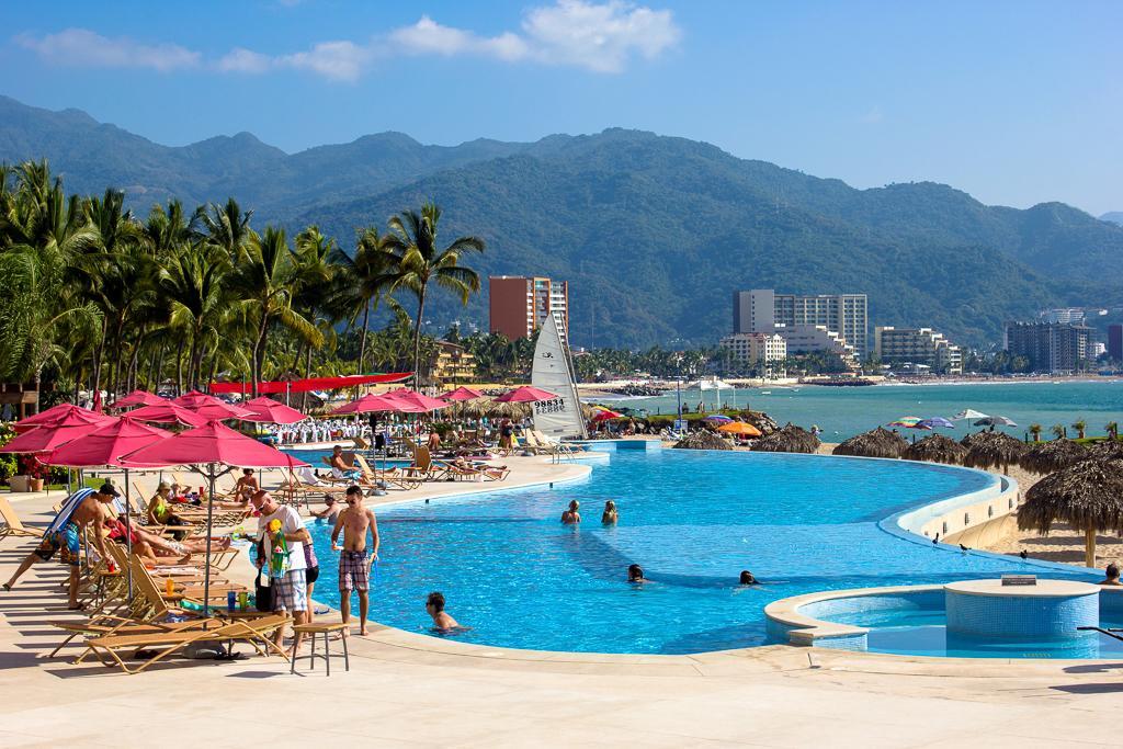 910-3000 Grand Venetian P.V. Apartment Puerto Vallarta Bagian luar foto